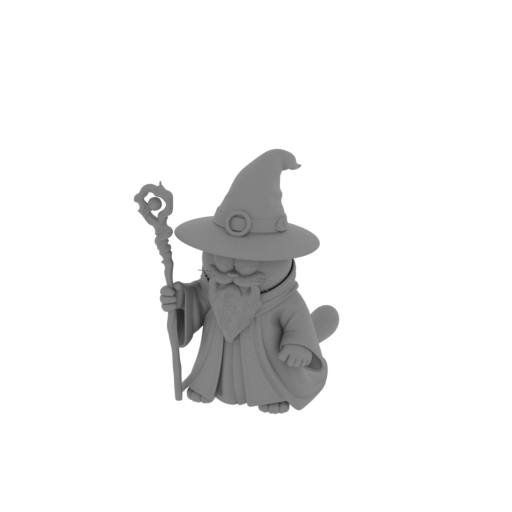 Garfield Gandalf Ring Figure.stl