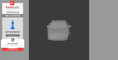Alfa Romeo SZ - Scale Vehicle STL