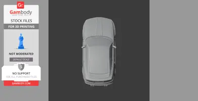 Alfa Romeo SZ - Scale Vehicle STL