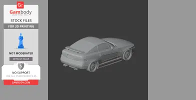 Alfa Romeo SZ - Scale Vehicle STL