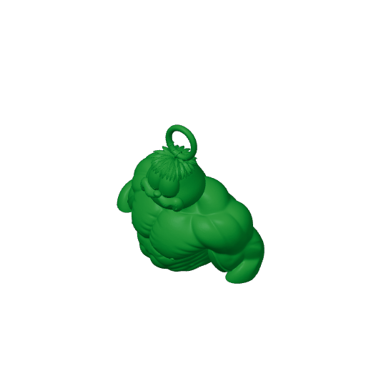 Garfield Hulk Ring Figure.3mf