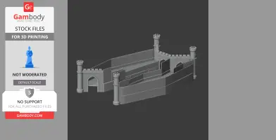 Auckland Castle - Architecture STL