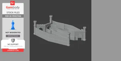 Auckland Castle - Architecture STL