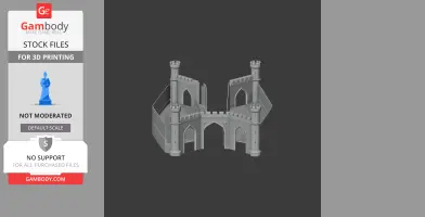 Auckland Castle - Architecture STL