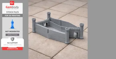 Auckland Castle - Architecture STL
