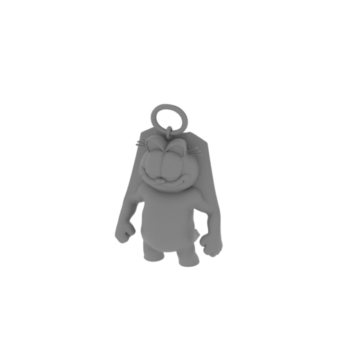 Garfield Human Torch Ring Figure.stl