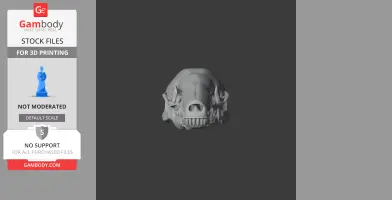 Common Mole Skull - Skull Replica STL