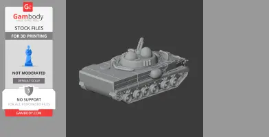 BMP-3 tank - Tank Model STL