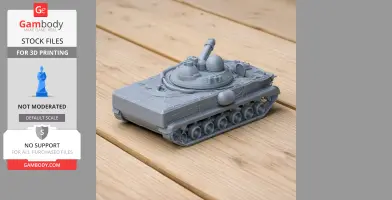 BMP-3 tank - Tank Model STL