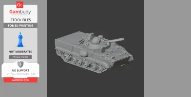 BMP-3 tank - Tank Model STL