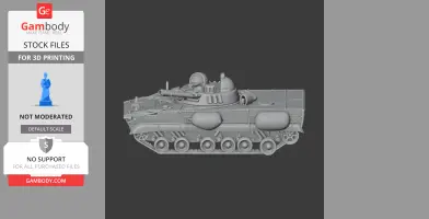 BMP-3 tank - Tank Model STL