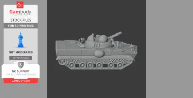 BMP-3 tank - Tank Model STL
