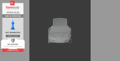 Alfa Romeo Vola - Scale Vehicle STL