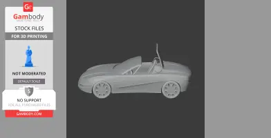 Alfa Romeo Vola - Scale Vehicle STL