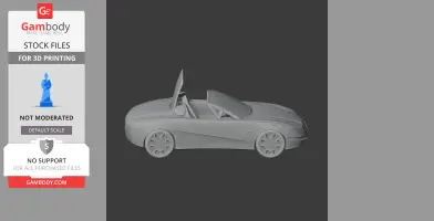 Alfa Romeo Vola - Scale Vehicle STL