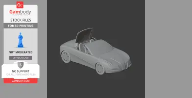 Alfa Romeo Vola - Scale Vehicle STL