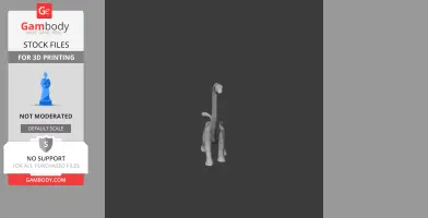 Omeisaurus - Prehistoric Animal STL