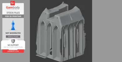 Audley Castle - Architecture STL