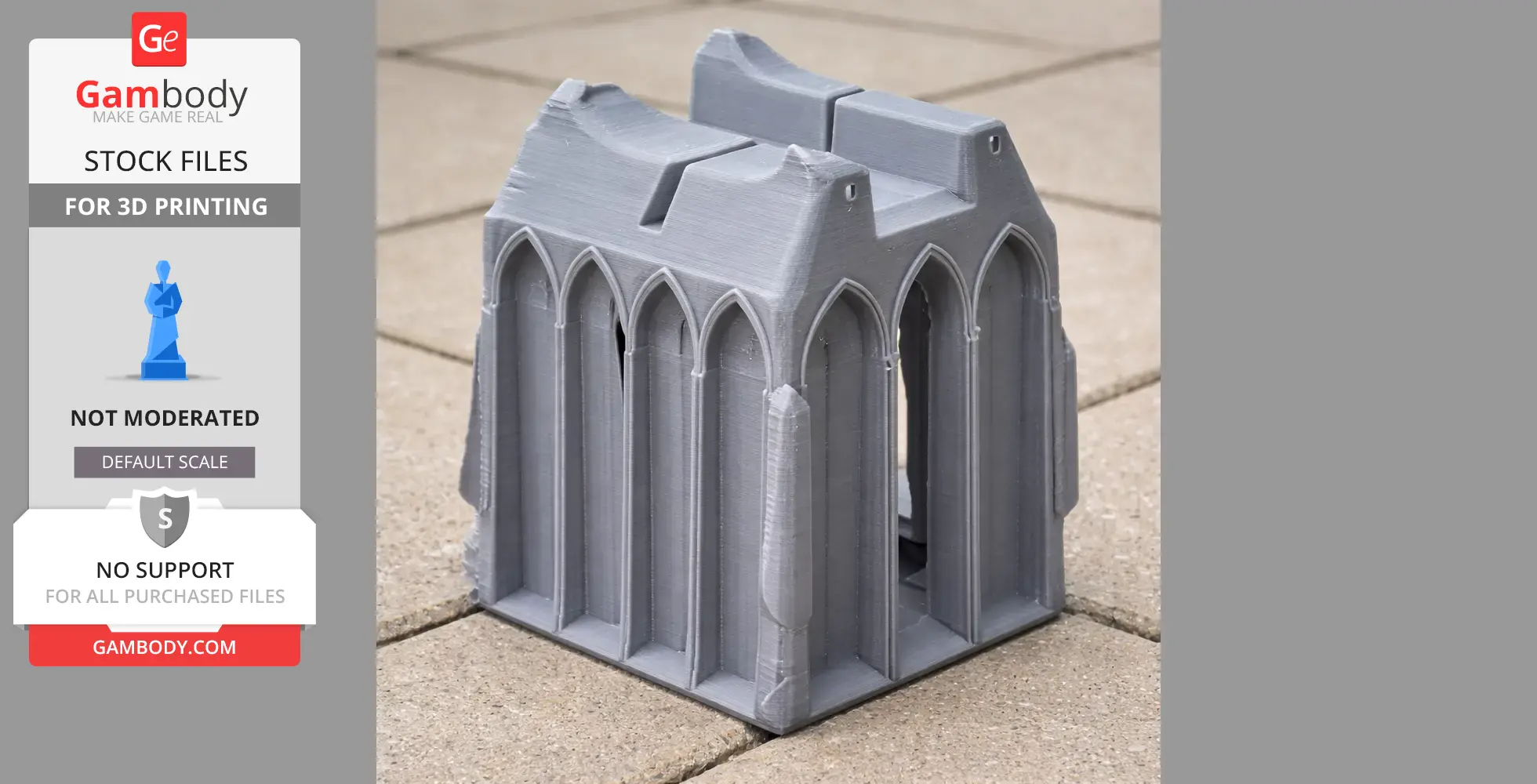 Audley Castle - Architecture STL
