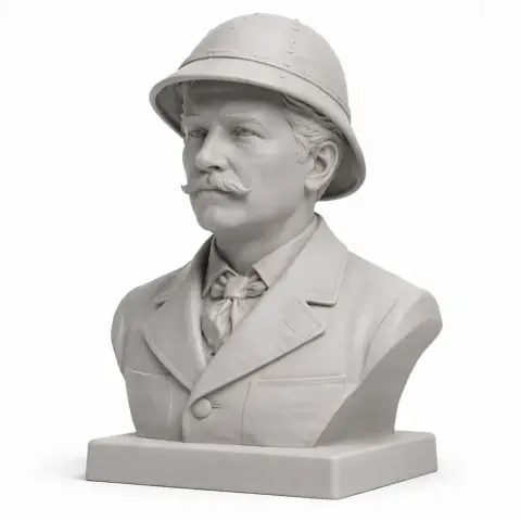 Henry Morton Stanley Bust - Historical Warrior STL