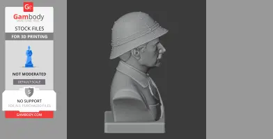 Henry Morton Stanley Bust - Historical Warrior STL