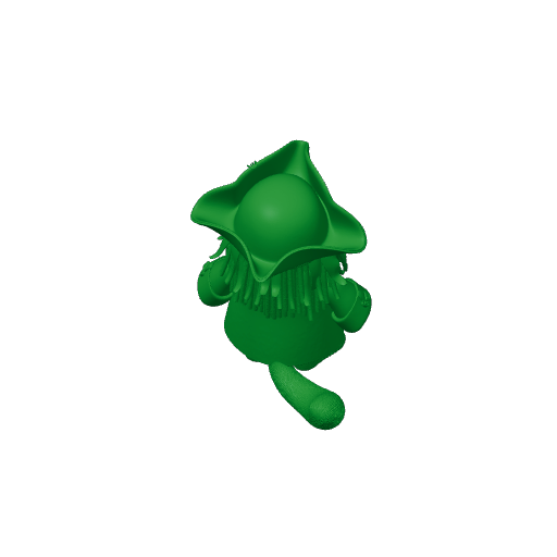 Garfield Jack Sparrow Ring Figure.3mf