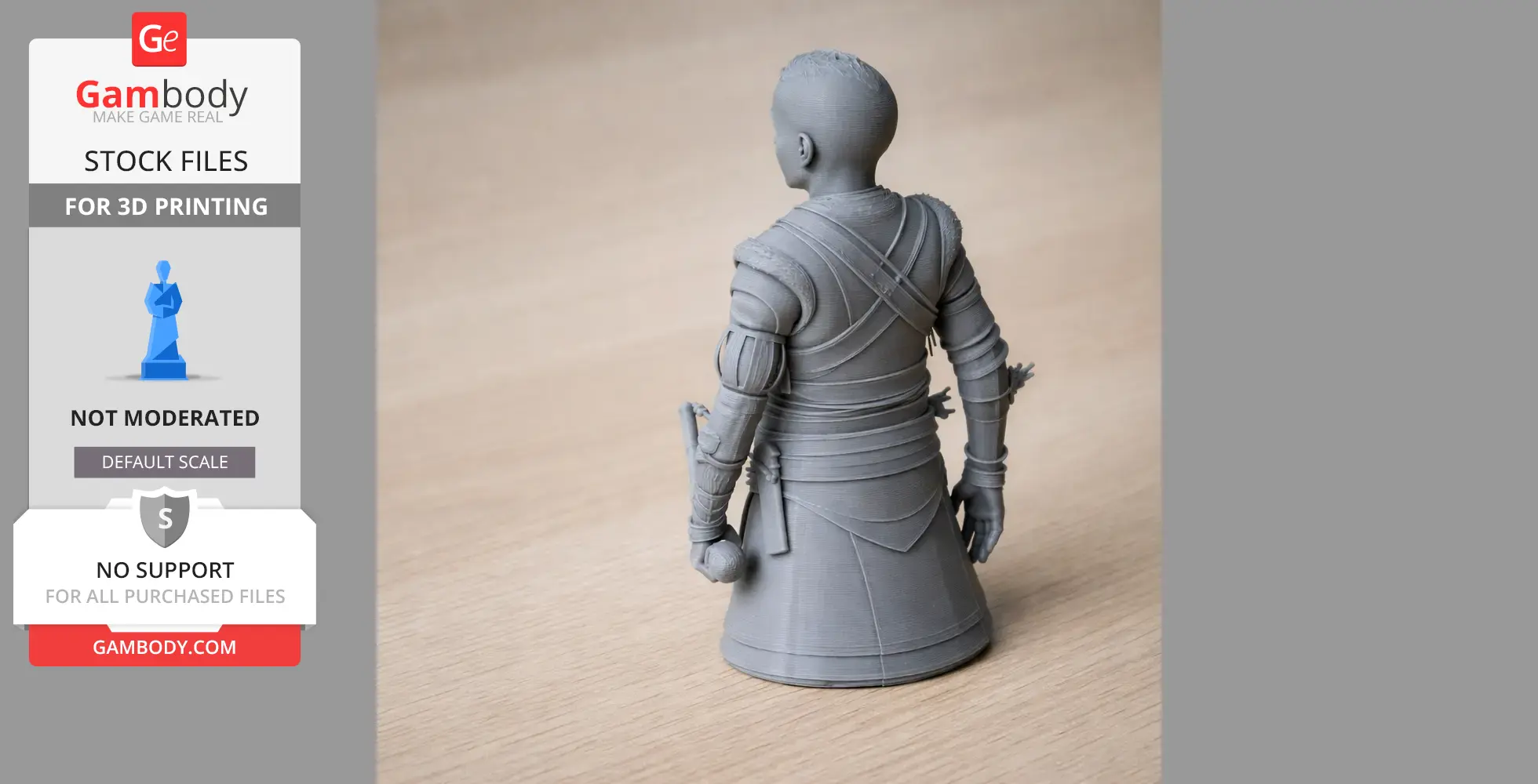 Atreus God of War Figurine - Character Figure STL