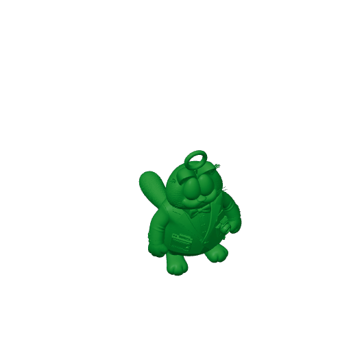 Garfield James Bond Ring Figure.3mf