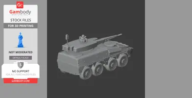 Boxer (armoured fighting vehicle) - Tank Model STL