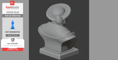Henry VIII Bust - Historical Warrior STL