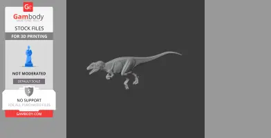 Orkoraptor - Prehistoric Animal STL