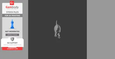 Orkoraptor - Prehistoric Animal STL