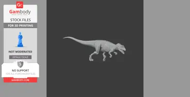 Orkoraptor - Prehistoric Animal STL