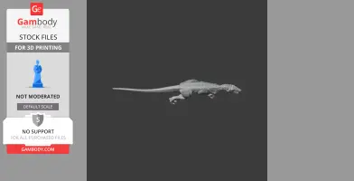Orkoraptor - Prehistoric Animal STL