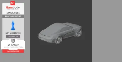 Alpine A110 - Scale Vehicle STL