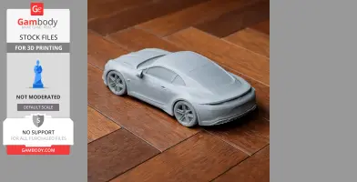 Alpine A110 - Scale Vehicle STL