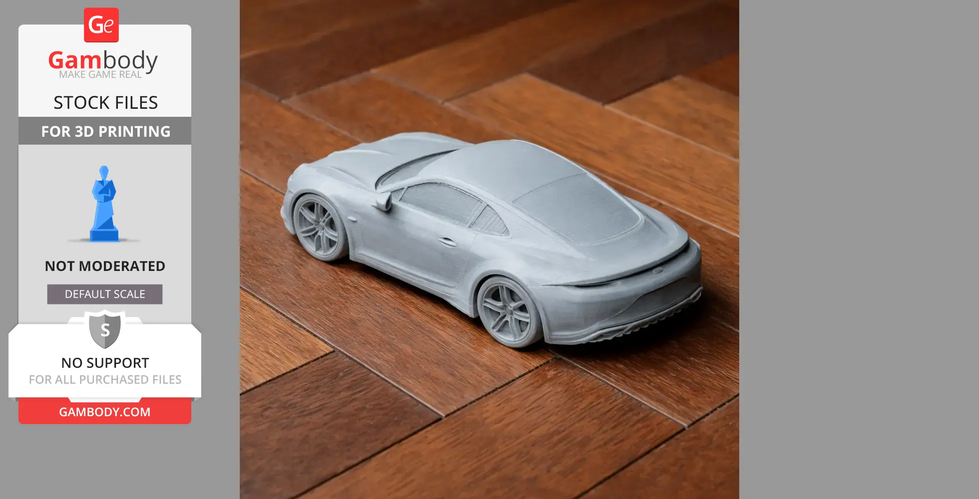 Alpine A110 - Scale Vehicle STL