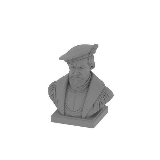 Hernan Cortes Bust.stl