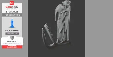 Copperhead Skull - Skull Replica STL