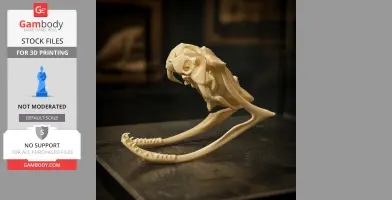 Copperhead Skull - Skull Replica STL