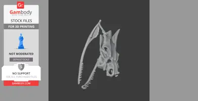 Copperhead Skull - Skull Replica STL
