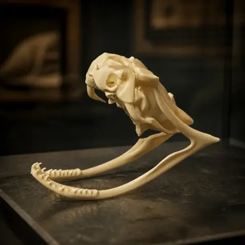 Copperhead Skull - Skull Replica STL