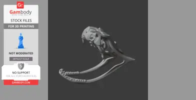 Copperhead Skull - Skull Replica STL