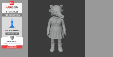 Aunt Molly - Night in the Woods - Character Figure STL