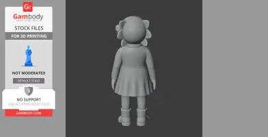 Aunt Molly - Night in the Woods - Character Figure STL