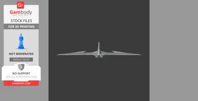 A 3D model of an Ornithocheirus in flight, viewed from the front against a dark background.