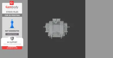 British heavy tanks of the First World War - Tank Model STL