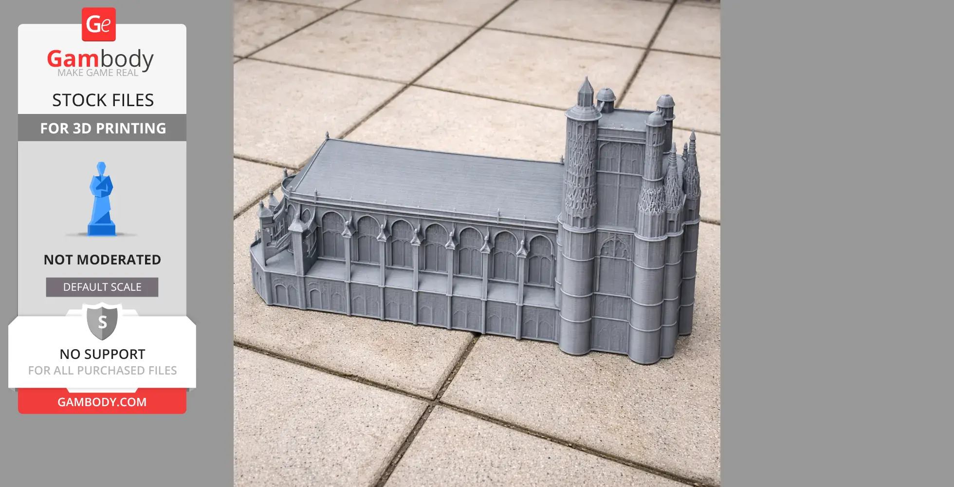 Auxerre Cathedral - Architecture STL