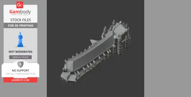 Auxerre Cathedral - Architecture STL