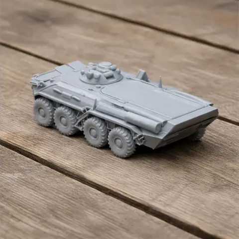 BTR-80 tank - Tank Model STL